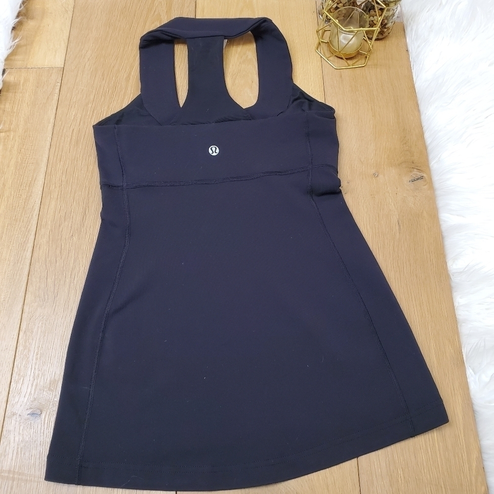 Lululemon Black Razor Back Tank Top #874